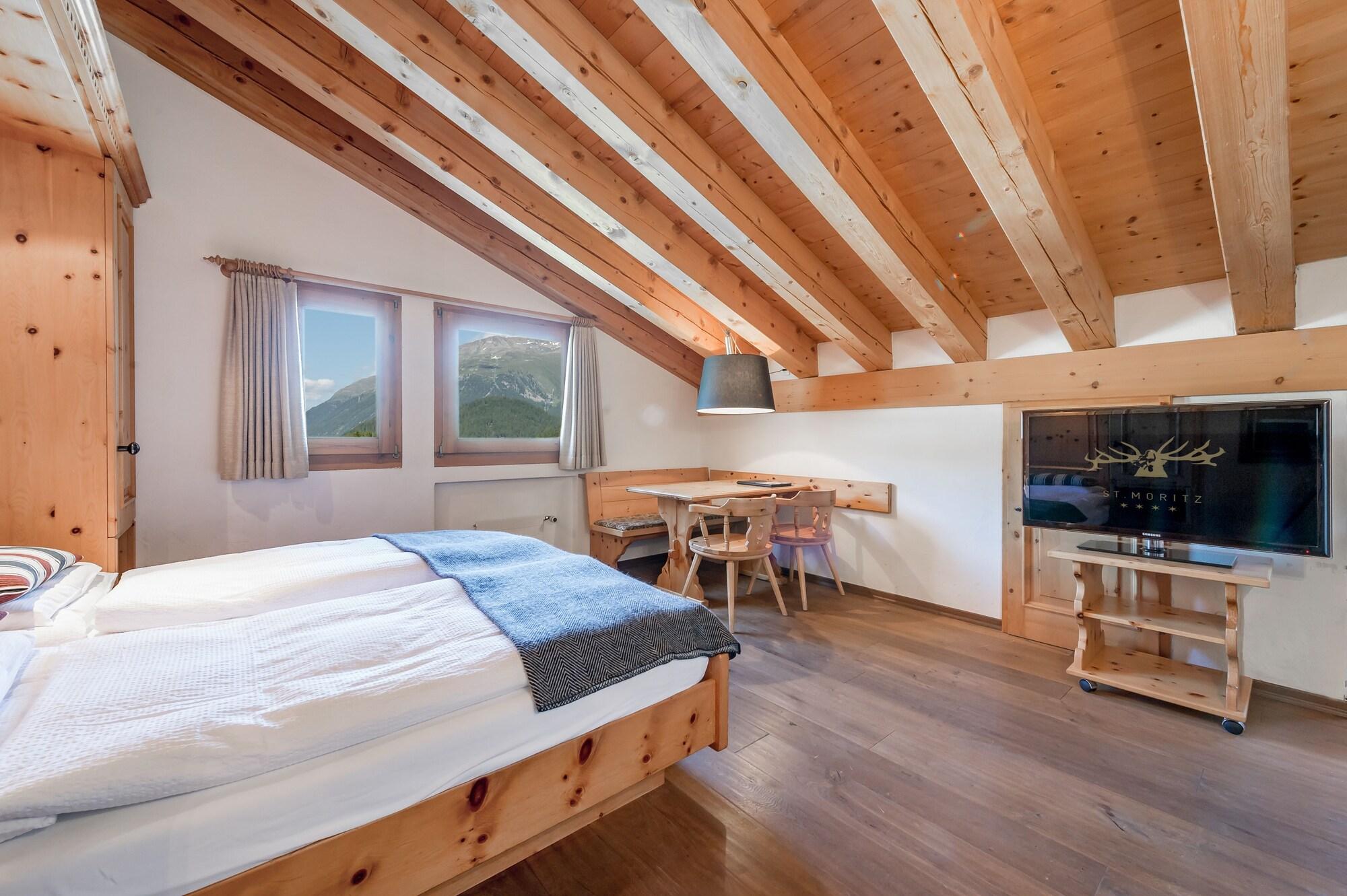 Boutique Hotel Cervus Sankt Moritz Zewnętrze zdjęcie