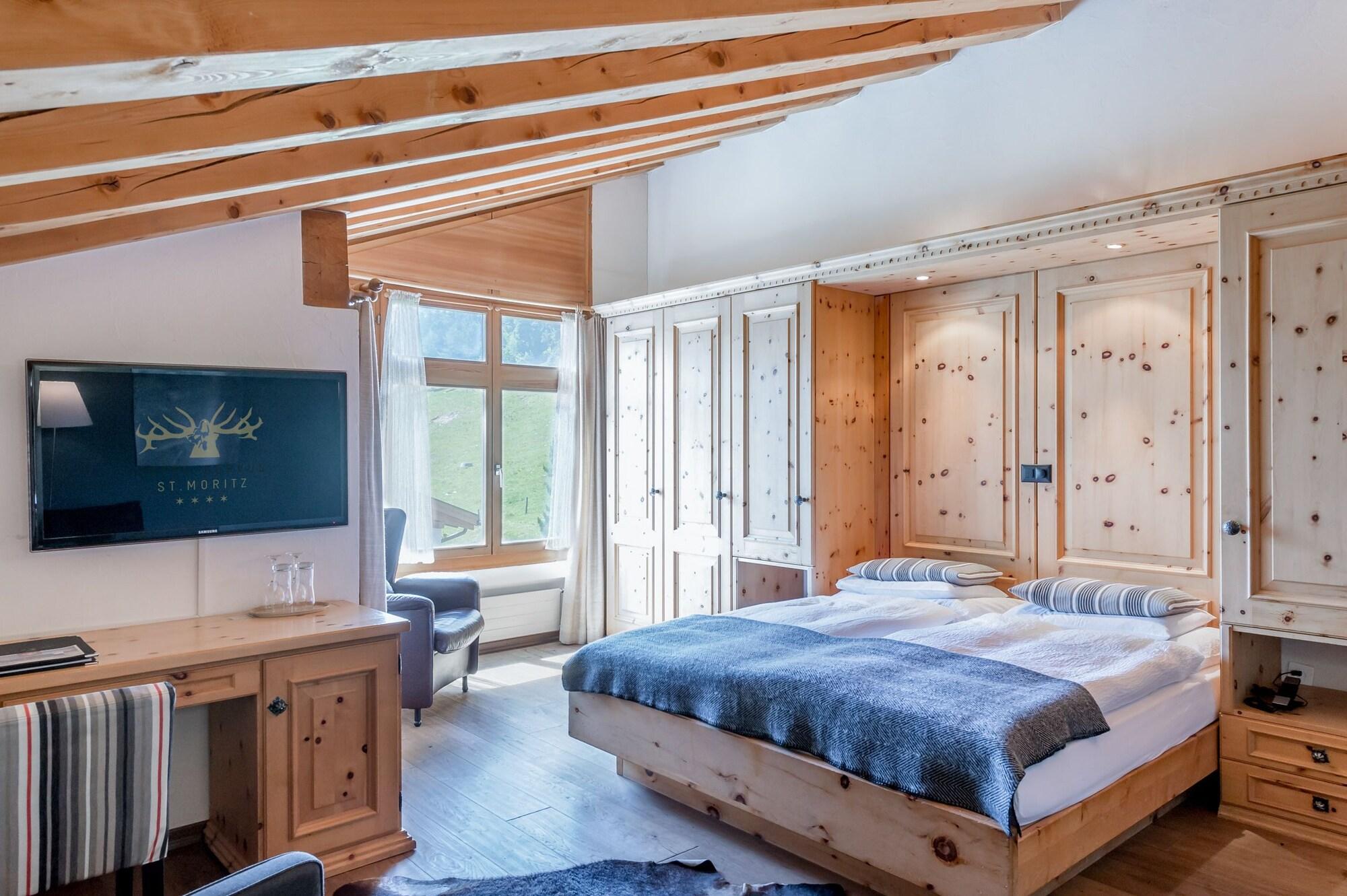 Boutique Hotel Cervus Sankt Moritz Zewnętrze zdjęcie