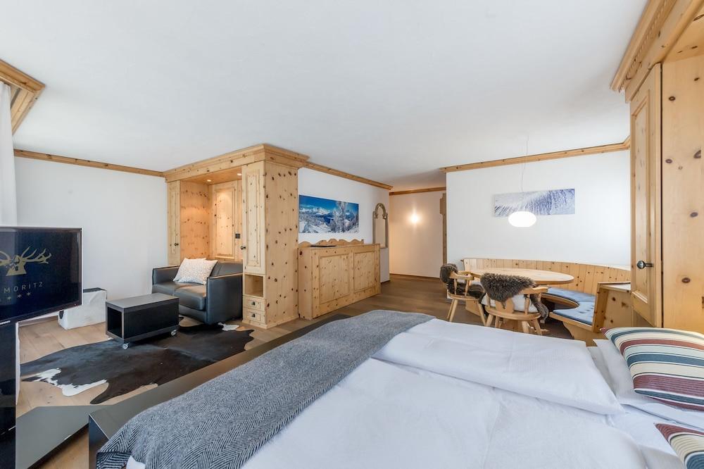 Boutique Hotel Cervus Sankt Moritz Zewnętrze zdjęcie
