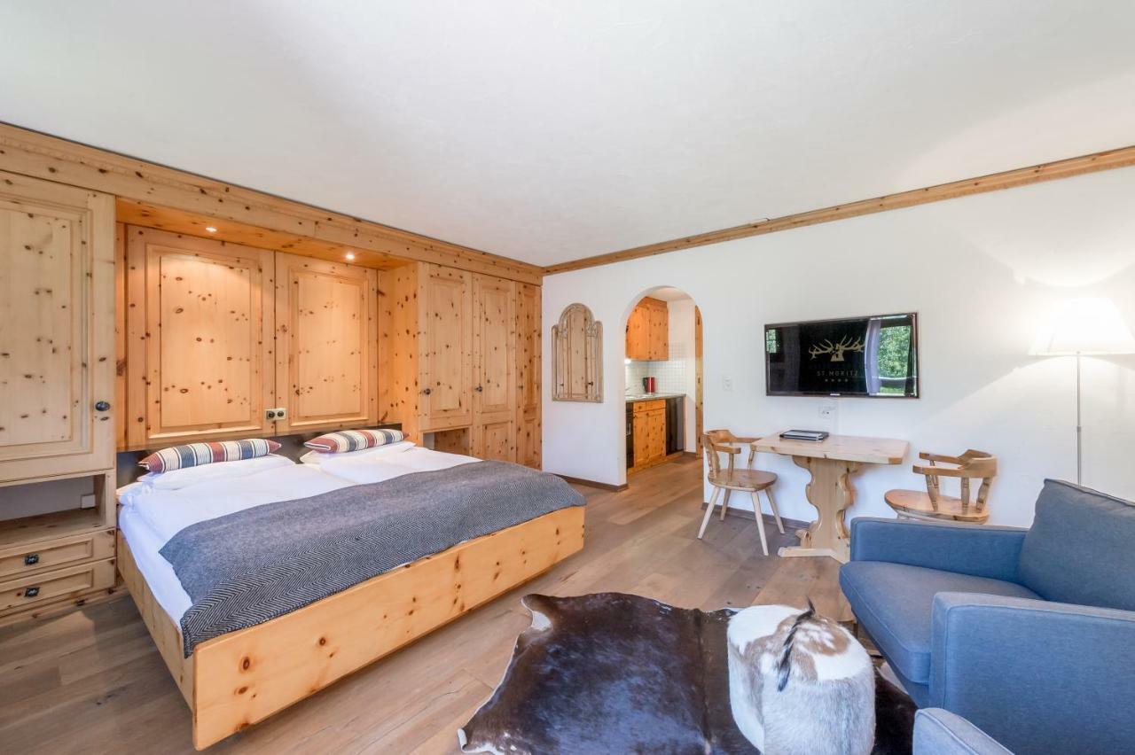 Boutique Hotel Cervus Sankt Moritz Zewnętrze zdjęcie